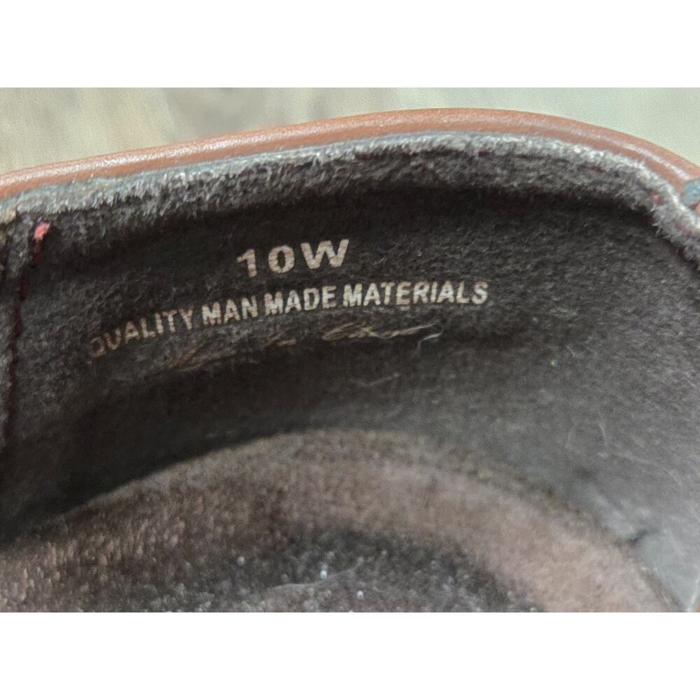 Easy Street Comfort Wear Wedge Heels Dark Red Brown Dress Shoes Size 10 - 2 Pair - Picture 4 of 10
